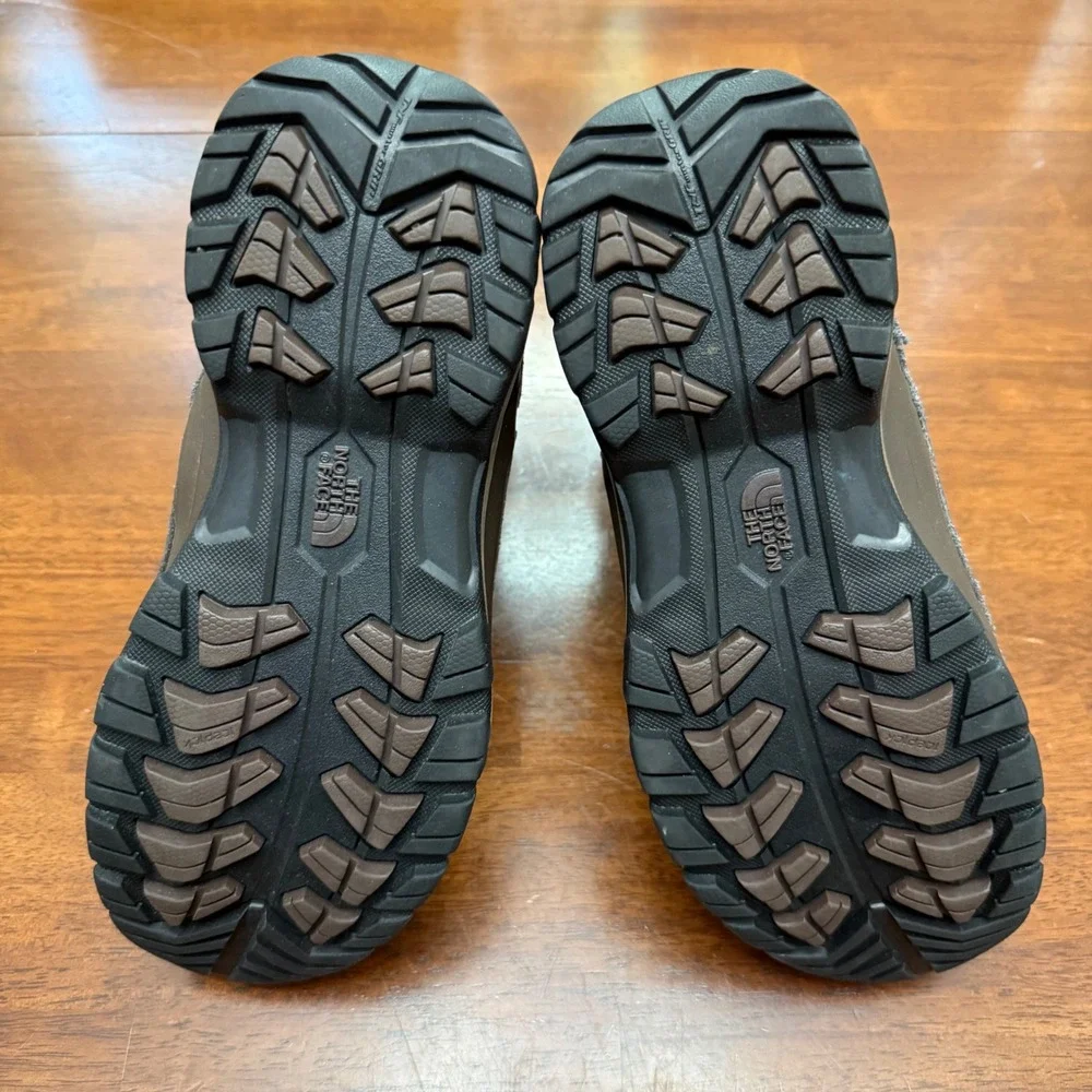 The North Face Chilkat Evo Boots Mens Size 8‎ Brown Waterproof Winter NF0A2T4V